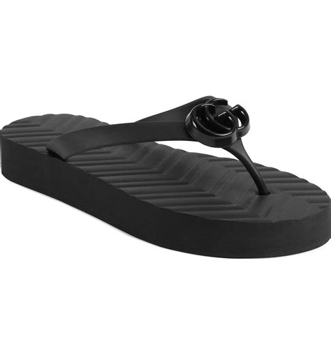 gucci flip flops platform